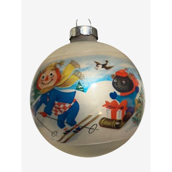 Corning Glass Works Christmas Ornaments Set Of 6 With Vintage 1973 - Picture 3 of 13